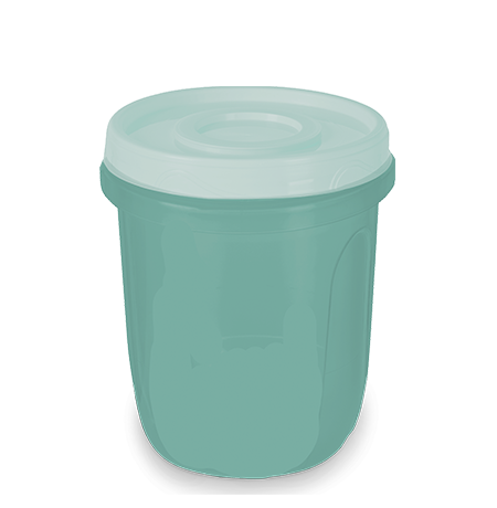 Imagem do produto: Pote com Rosca 1L 5113 - Verde
