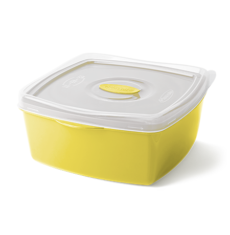 Imagem do produto: Pote Retangular 2,5L 1530 – Amarelo