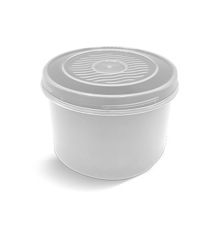 Imagem do produto: Pote com Rosca 0,6L 8300 - Branco