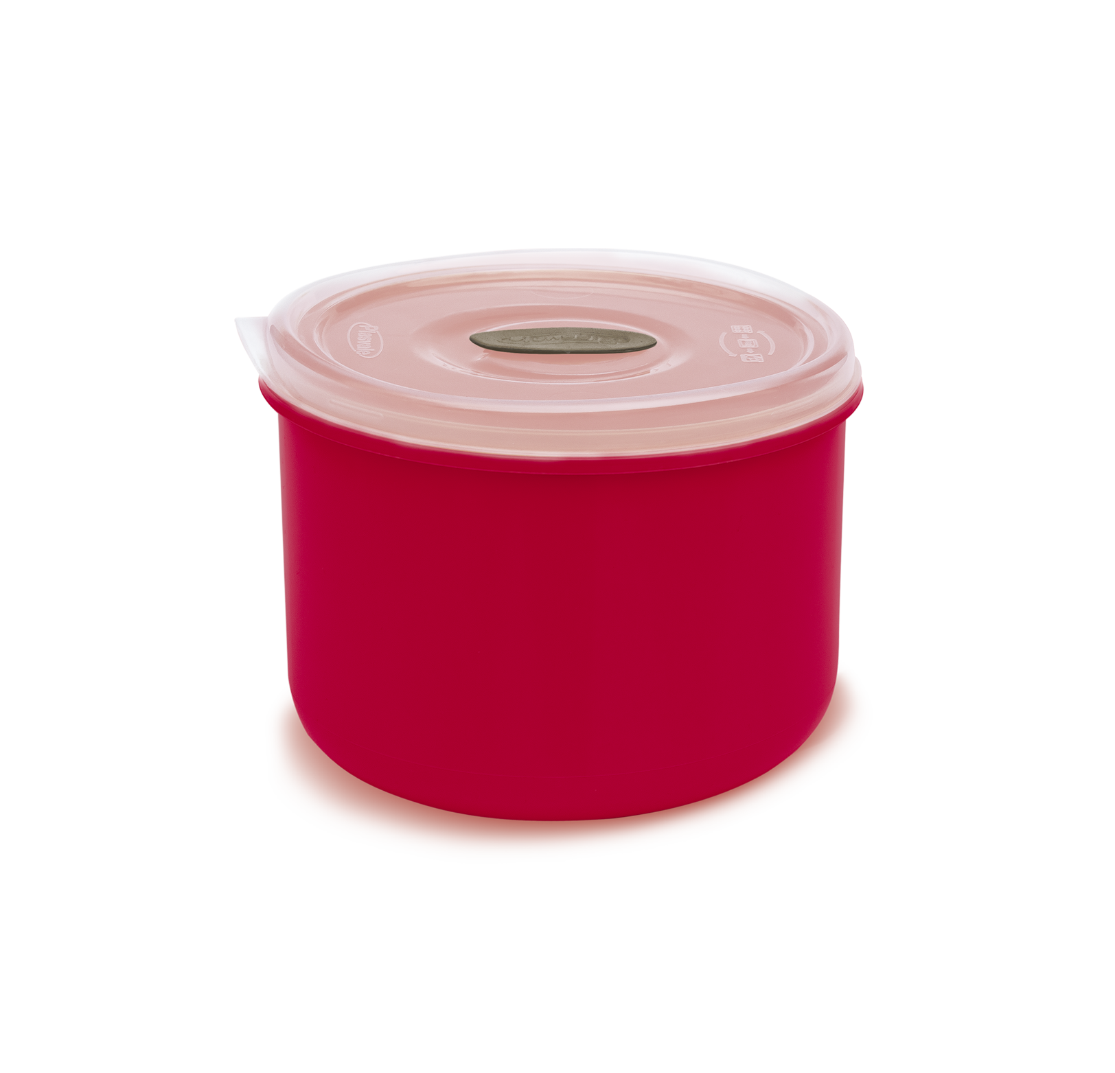 Imagem do produto: Pote Redondo 0,6L 3629 - Vermelho Jester