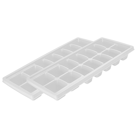 Imagem do produto: Forma de Gelo 2 peças 8300 - Branco