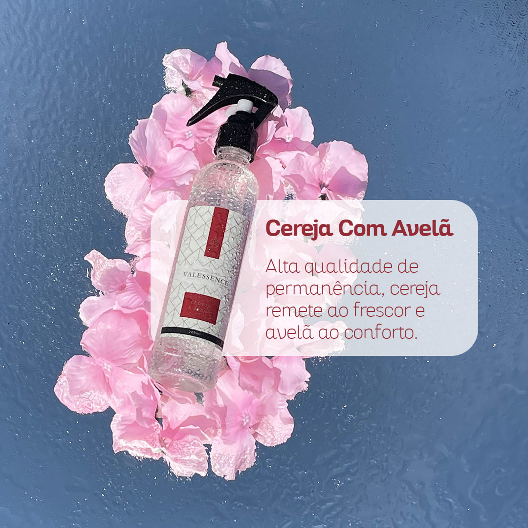 Imagem do produto: Aromatizante Spray Valessence Cereja e Avelã
